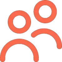 Icone orange collaborateurs