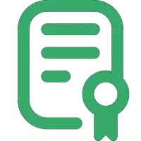 Icone vert diplôme